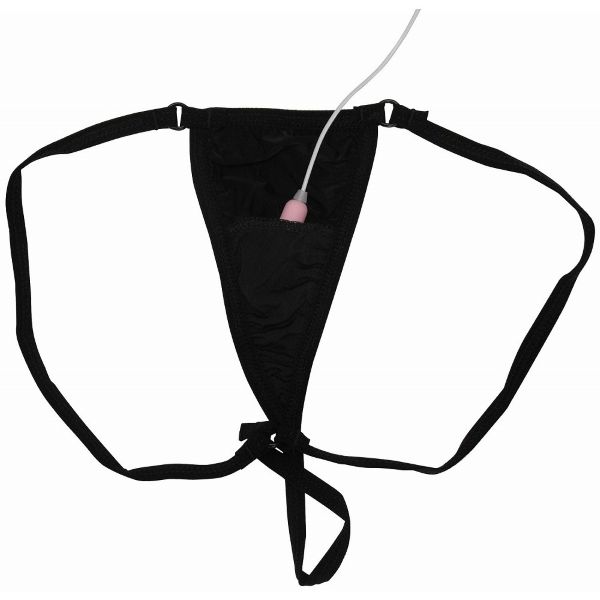 nemo ローターポケット付きマイクロビキニ ブラック