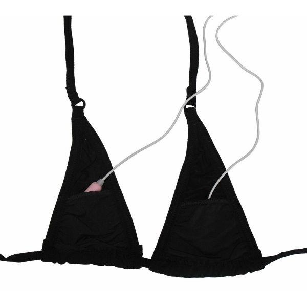 nemo ローターポケット付きマイクロビキニ ブラック