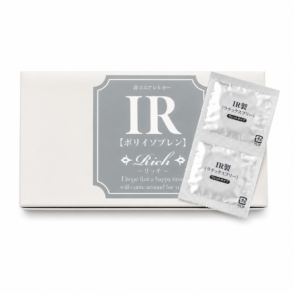 Rich（リッチ）IR（ポリイソプレン）製 Mサイズ 48個入