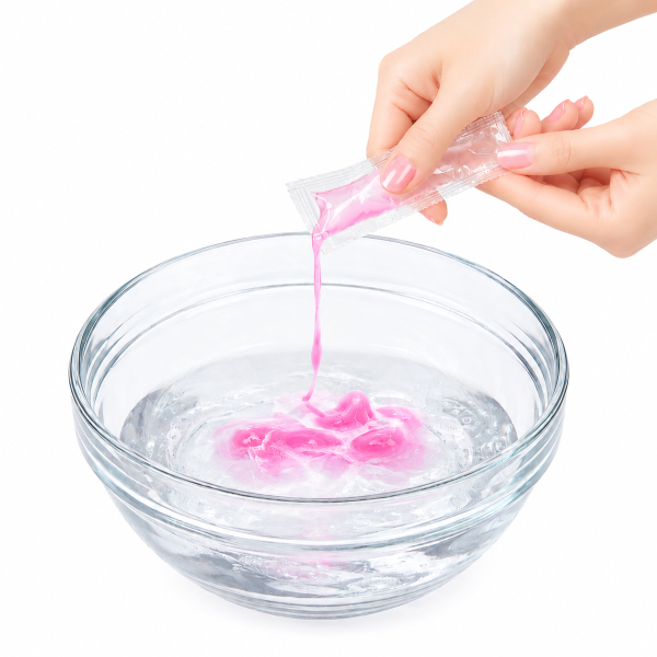 【新色】水溶性オイルをもっとトロトロにする秘液【ピンクレッド】12ml × 50本組