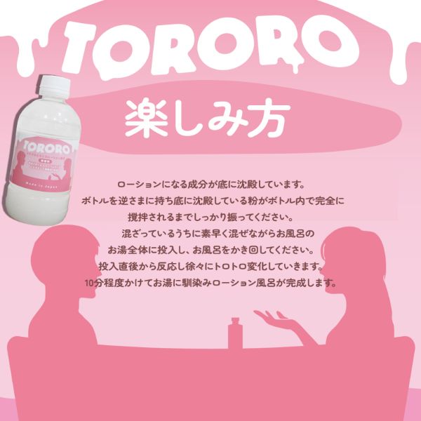 072LABO ルーインドオーガズム TORORO 無香料 ヌルヌルとろとろローション風呂