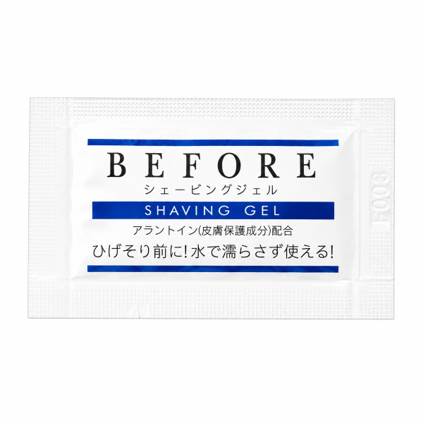 シェービングジェルパウチ 2g (200個)