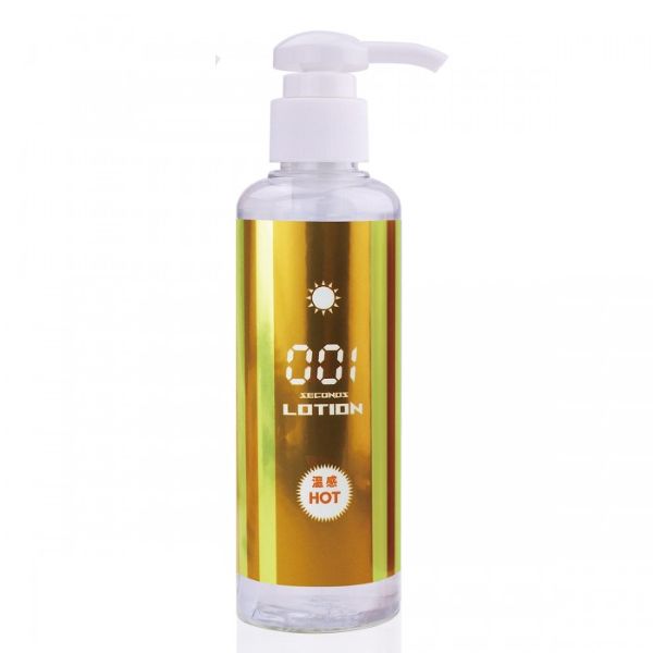 瞬速! 001秒 洗い不要ローション 180ml　温感タイプ