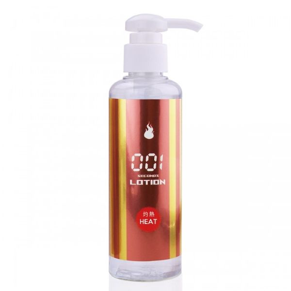 瞬速! 001秒 洗い不要ローション 180ml　温感タイプ
