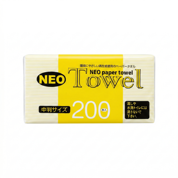 フジネオペーパータオル（中判）200枚入