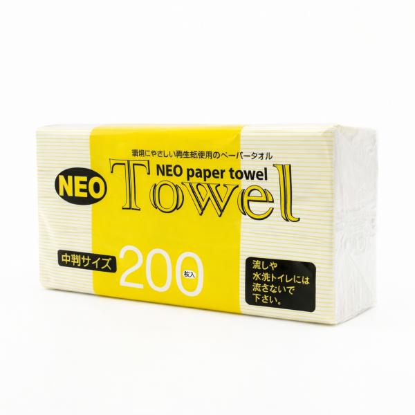 フジネオペーパータオル（中判）200枚入